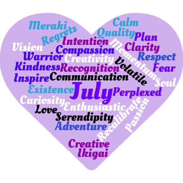 July 2019 Heart Zen Daily Words